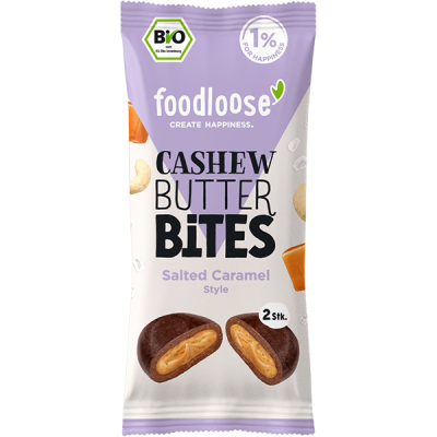 Cashew Butter Bites Salted Caramel (40g)